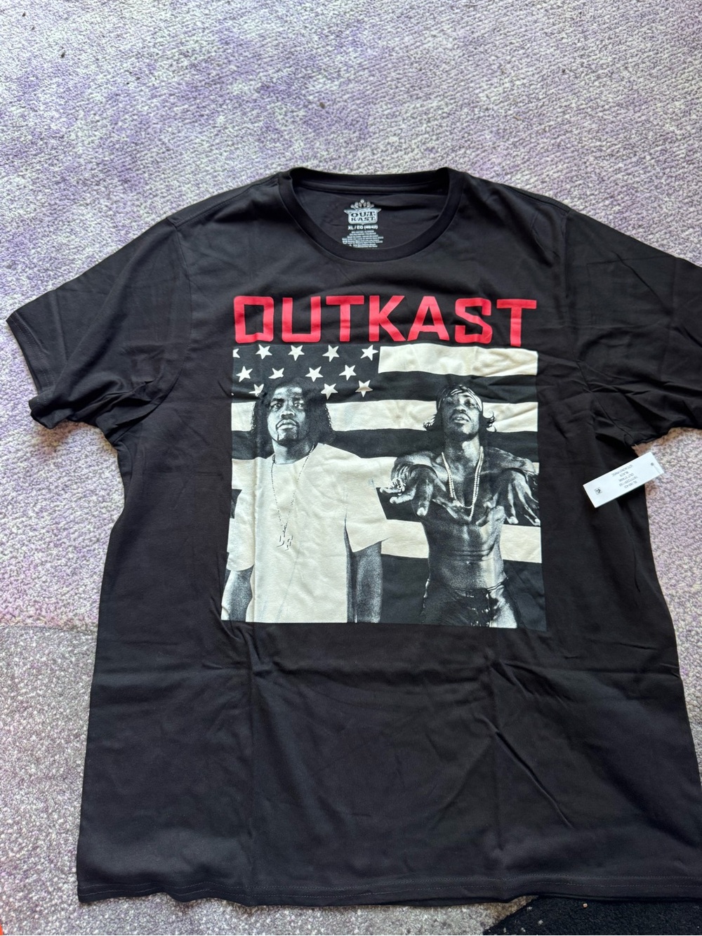 NWT Outkast Black Graphic Tee - Icon Logo Print